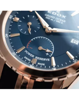 Годинник Edox Grand Ocean Power Reserve Automatic 94500 37RCA BUIR