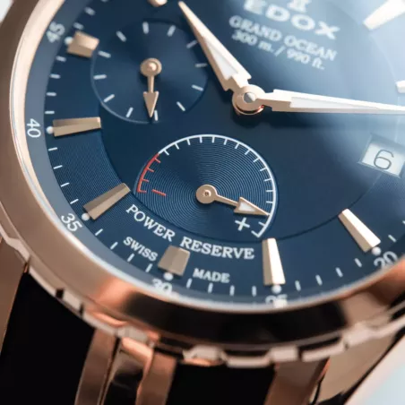 Годинник Edox Grand Ocean Power Reserve Automatic 94500 37RCA BUIR