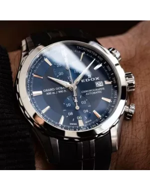 Годинник Edox Grand Ocean Chronograph Automatic 09800 3CA BUIN