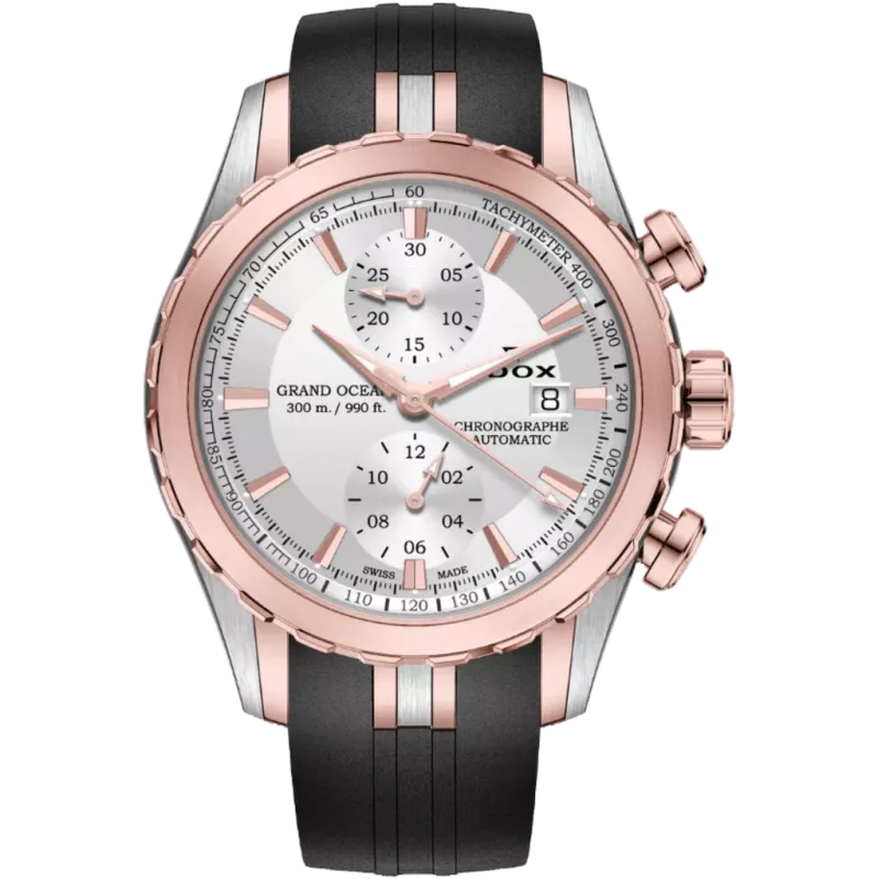 Годинник Edox Grand Ocean Chronograph Automatic 09800 357RCA AIR Годинник Edox Grand Ocean Chronograph Automatic 09800 357RCA AIR
