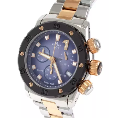 Годинник Edox CO-1 Chronolady 10255 357RM BUIDR
