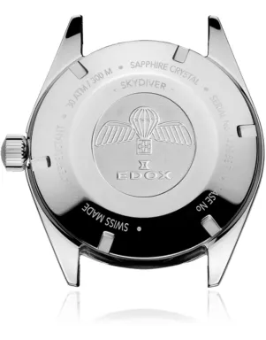 Часы Edox SkyDiver 38 Date Automatic 80131 3BUM BUIN