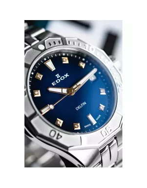 Годинник Edox Delfin Diver Date Lady 53020 3M BUDDR