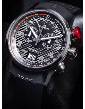 Годинник Edox Chronorally Chronograph 38001 TIN NRO3
