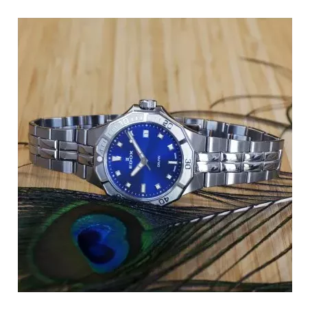 Годинник Edox Delfin The Original Diver Date Lady 53020 3M BUN