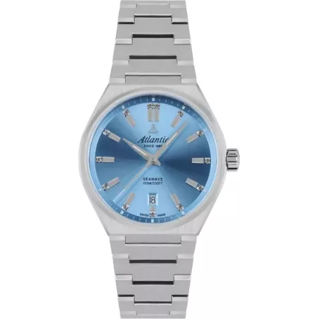 Часы Atlantic Seawave 35mm Sky Blue 39365.41.51