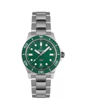 Часы Atlantic Mariner Quartz Wave Green 81376.41.79
