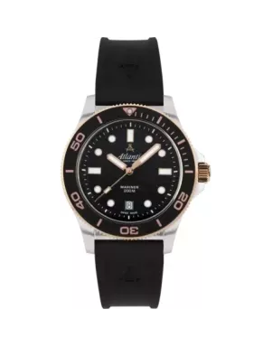 Часы Atlantic Mariner Quartz Wave Black 81371.43.69RPU