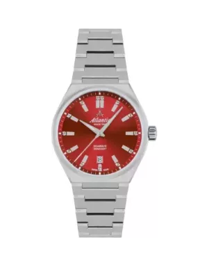 Часы Atlantic Seawave 35mm Deep Red 39365.41.91
