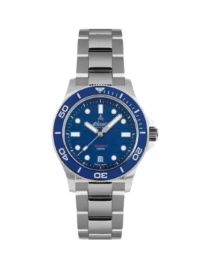 Часы Atlantic Mariner Quartz Wave Blue 81376.41.59