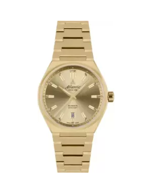 Часы Atlantic Seawave 35mm Yellow Gold 39365.45.31