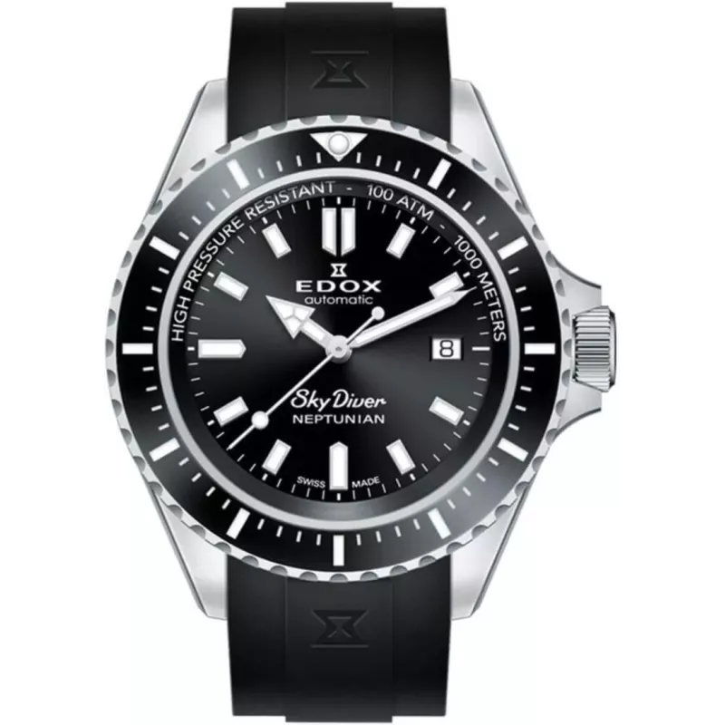 Edox SkyDiver Neptunian 80120 3NCA NIN Edox SkyDiver Neptunian 80120 3NCA NIN