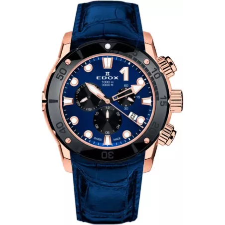 Edox CO-1 Chronograph 10242 TINR BUIRN