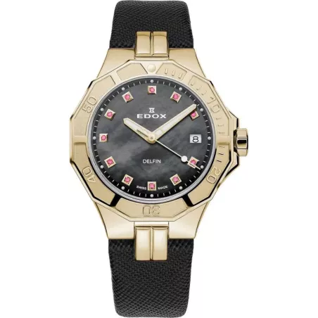 Годинник Edox Delfin Diver Date Lady 53020 37JC NANRUD