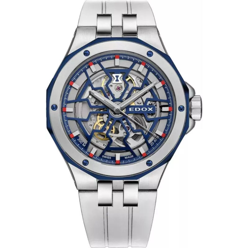Часы Edox Delfin Mecano 85303 357BUCAB BUIRB Часы Edox Delfin Mecano 85303 357BUCAB BUIRB