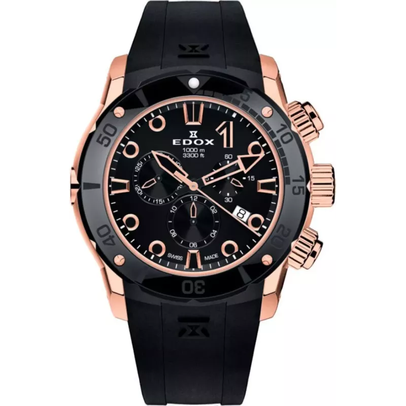 Годинник Edox CO-1 Chronograph 10242 TINR NIR Годинник Edox CO-1 Chronograph 10242 TINR NIR