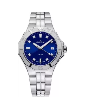 EDOX Delfin Diver Date Lady 53020 3M BUN