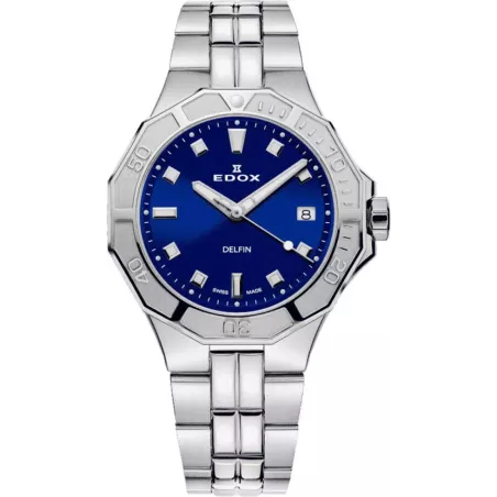 EDOX Delfin Diver Date Lady 53020 3M BUN