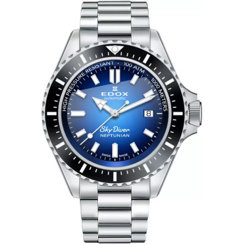 Edox SKYDIVER Neptunian 80120 3NM BUIDN Edox SKYDIVER Neptunian 80120 3NM BUIDN