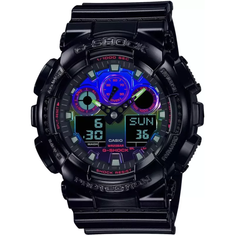 Годинник Casio G-SHOCK Classic GA-100RGB-1AER