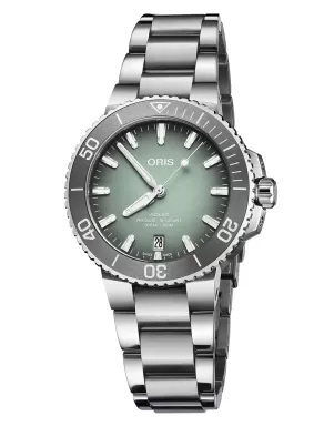 ORIS AQUIS DATE 733 7732 4137 MB 8 21 05PEB
