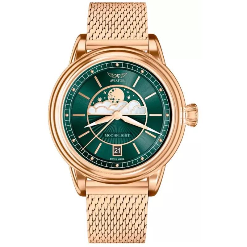 V.1.33.2.263.5 Швейцарський годинник Aviator V.1.33.2.263.5 Швейцарський годинник Aviator