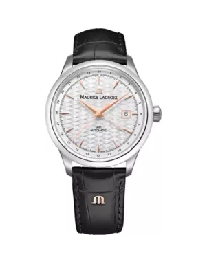 Часы Maurice Lacroix 1975 Automatic Vagues du Jura GMT 756048-SS001-131-2