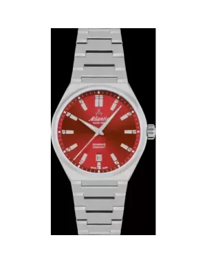 Часы Atlantic Seawave 35mm Deep Red 39365.41.91