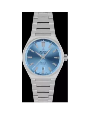 Часы Atlantic Seawave 35mm Sky Blue 39365.41.51