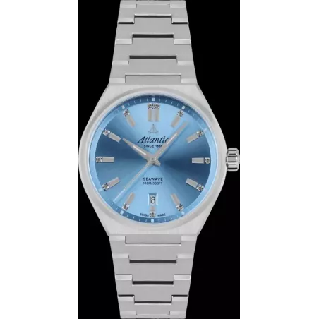 Часы Atlantic Seawave 35mm Sky Blue 39365.41.51