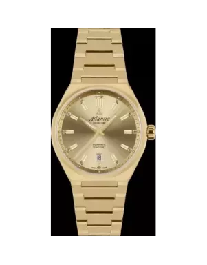 Часы Atlantic Seawave 35mm Yellow Gold 39365.45.31