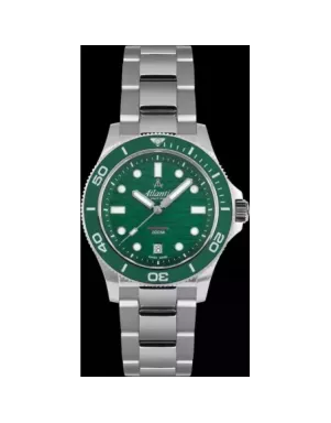 Часы Atlantic Mariner Quartz Wave Green 81376.41.79