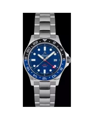 Часы Atlantic Mariner Wave Quartz GMT Blue 81576.41.59GMT