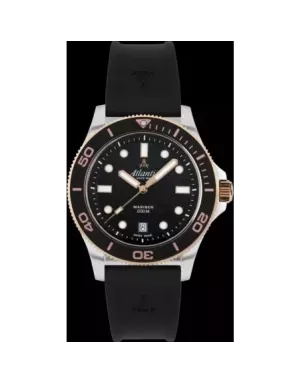 Часы Atlantic Mariner Quartz Wave Black 81371.43.69RPU