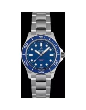 Часы Atlantic Mariner Quartz Wave Blue 81376.41.59