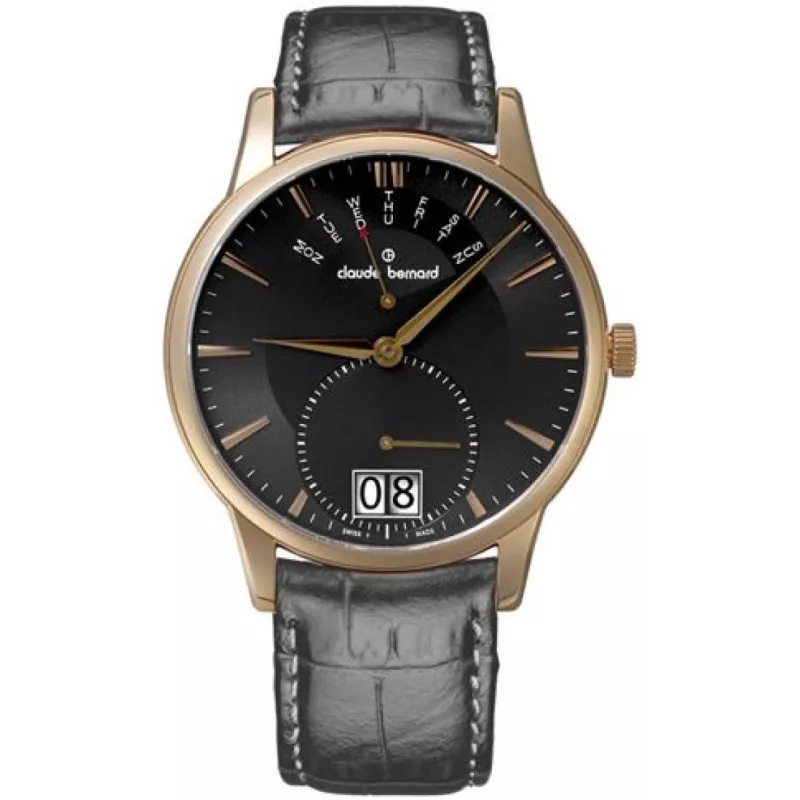 34004 37R GIR Швейцарський годинник Claude Bernard