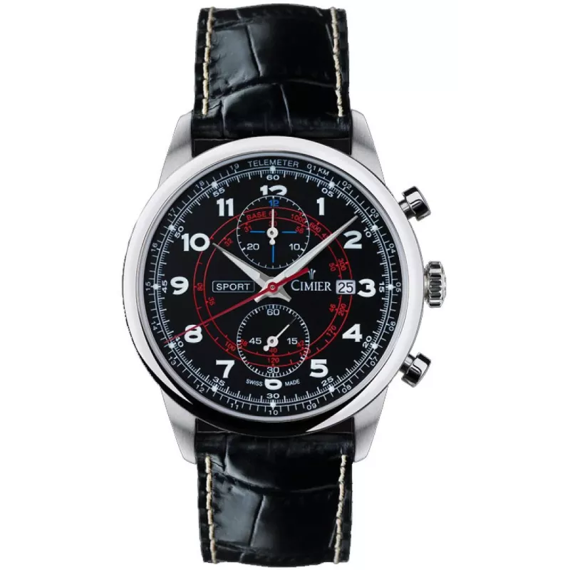2418-SS021 Швейцарський наручний годинник Cimier