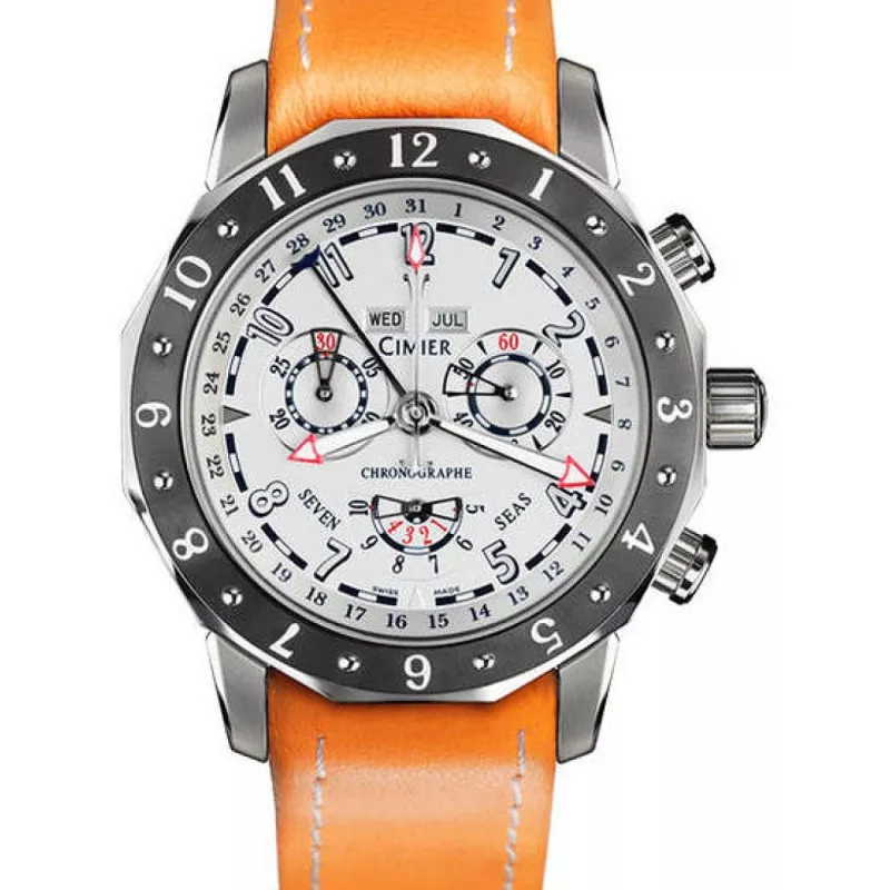 6108-SS011 Швейцарський наручний годинник Cimier