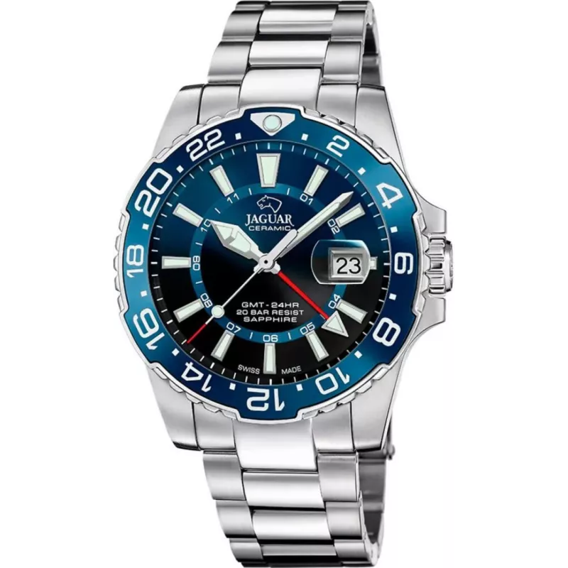 Годинник Jaguar Ceramic GMT J1011/2