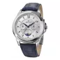 1004G-4-706 white, ss, blue leather Швейцарський годинник Seculus