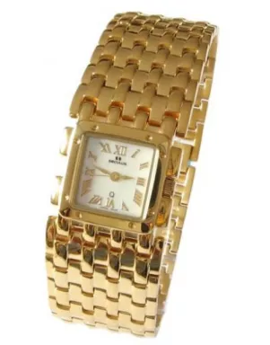 1644-2-763 pvd case, white mop dial, pvd bracelet Швейцарський годинник Seculus