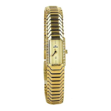 1634.2.732 pvd with stones case, yellow dial, pvd bracelet Швейцарський годинник Seculus