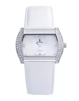 1615-1-763 white Швейцарський годинник Seculus