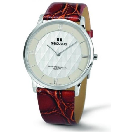4455-1-106 white, honey Швейцарський годинник Seculus