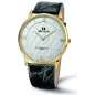 4455-1-106 white, pvd, black leather Швейцарський годинник Seculus