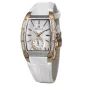 1667-2-1069 white, pvd cz stones, white leather Швейцарський годинник Seculus