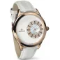 1672-2-1063 white mop, pvd-r crown onyx, white leather Швейцарський годинник Seculus
