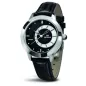 1671-2-1063 black mop, ss, black leather Швейцарський годинник Seculus