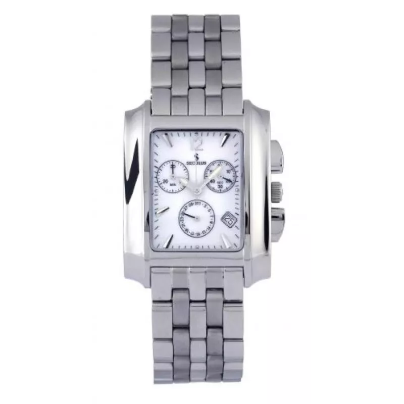 4420-1-816 white, ss Швейцарський годинник Seculus
