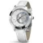 1671-2-1063 white mop, ss, white leather Швейцарський годинник Seculus